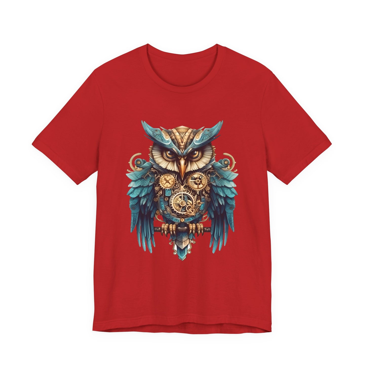 Steampunk Owl TโShirt