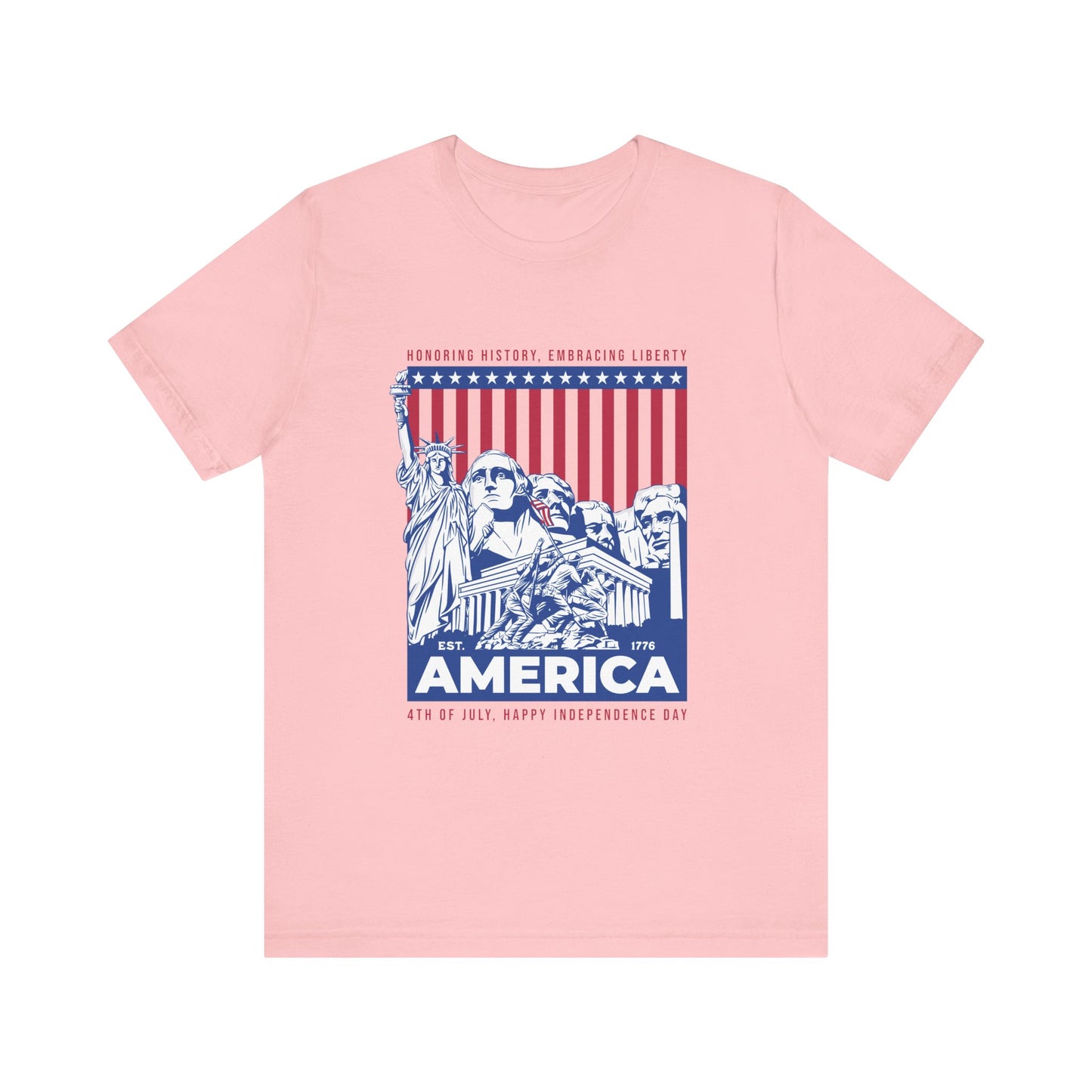 Honoring history happy independence day T-Shirt