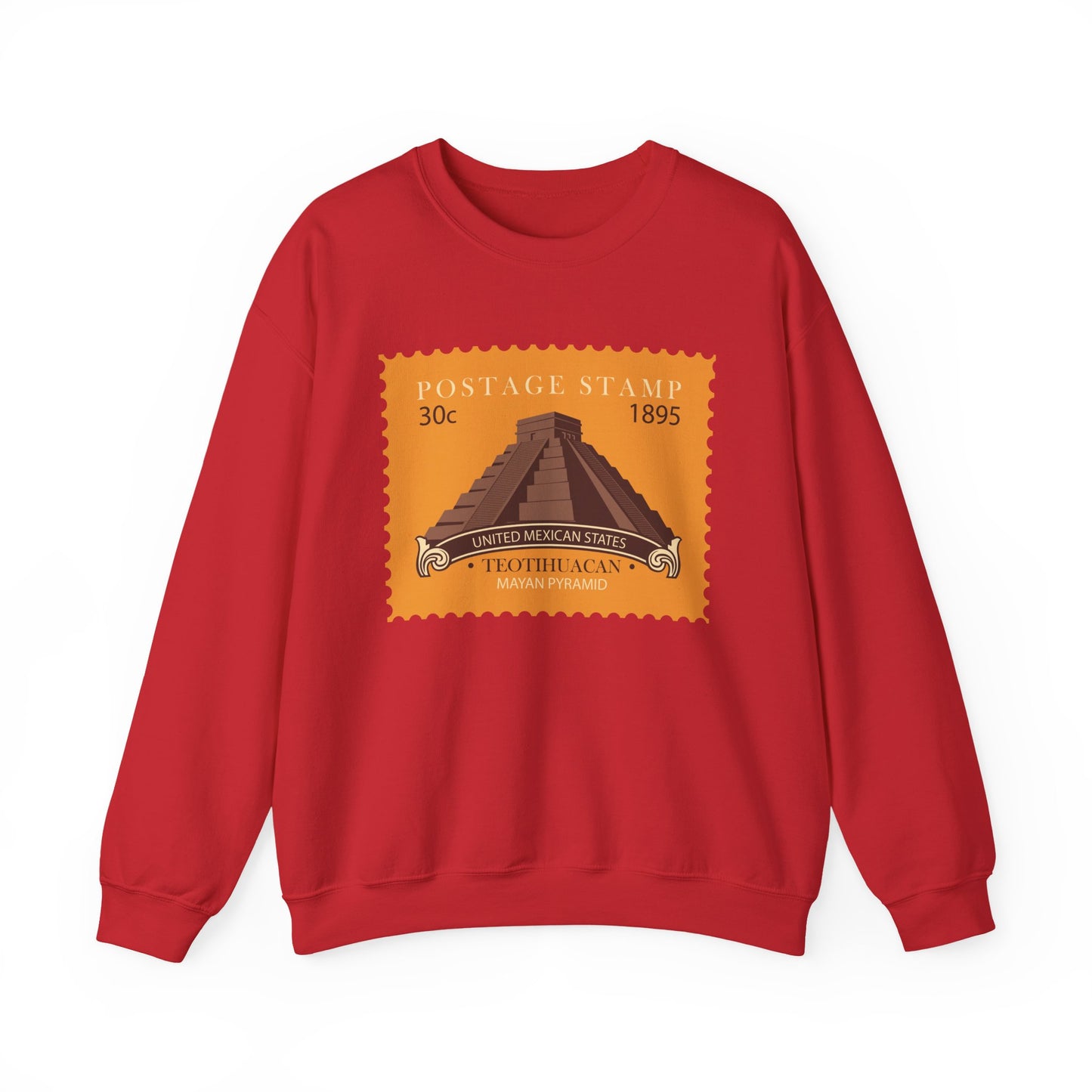 Teotihuacan Mayan Pyramid Sweatshirt