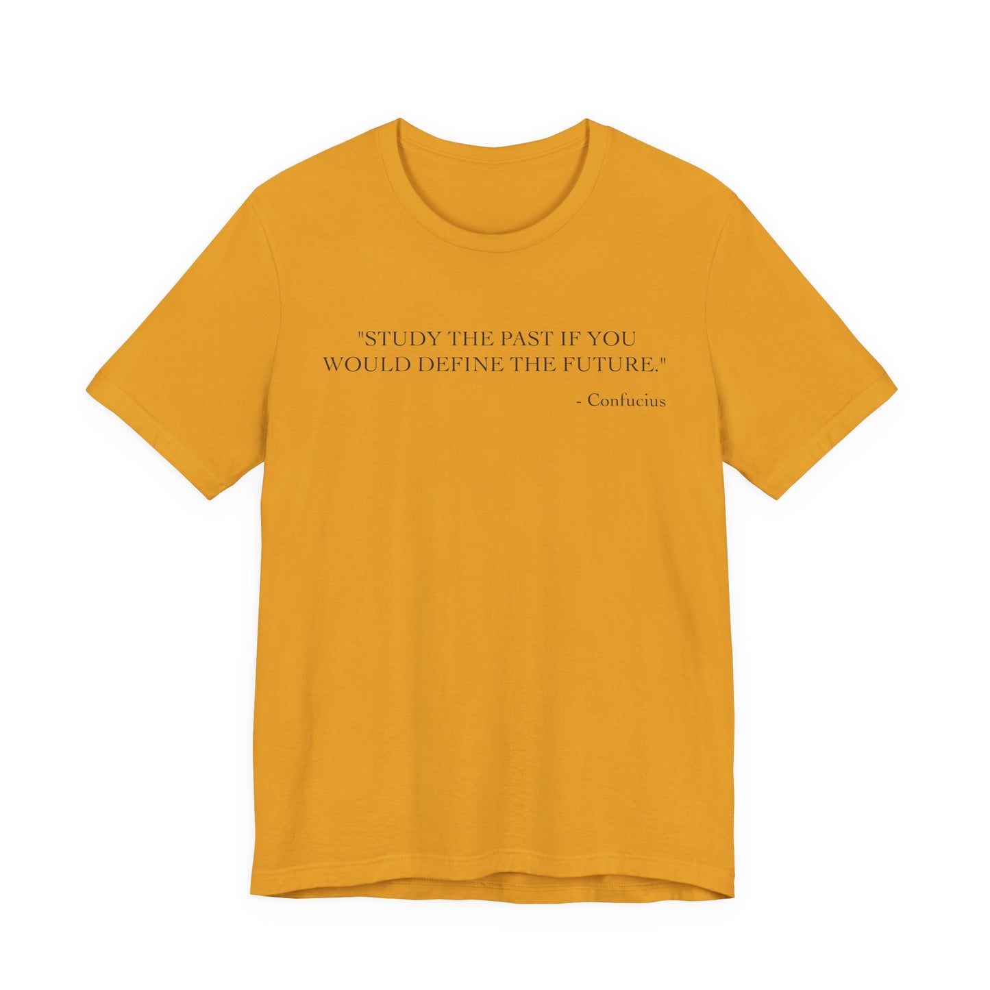 Study the past if you would define the future T-Shirt