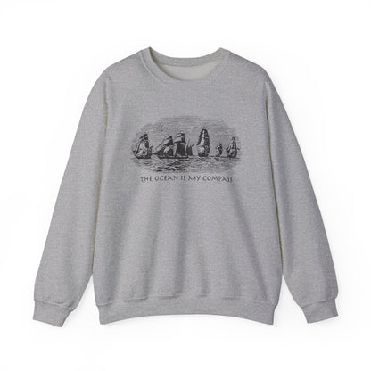 The Ocean is My Compass Sweatshirt