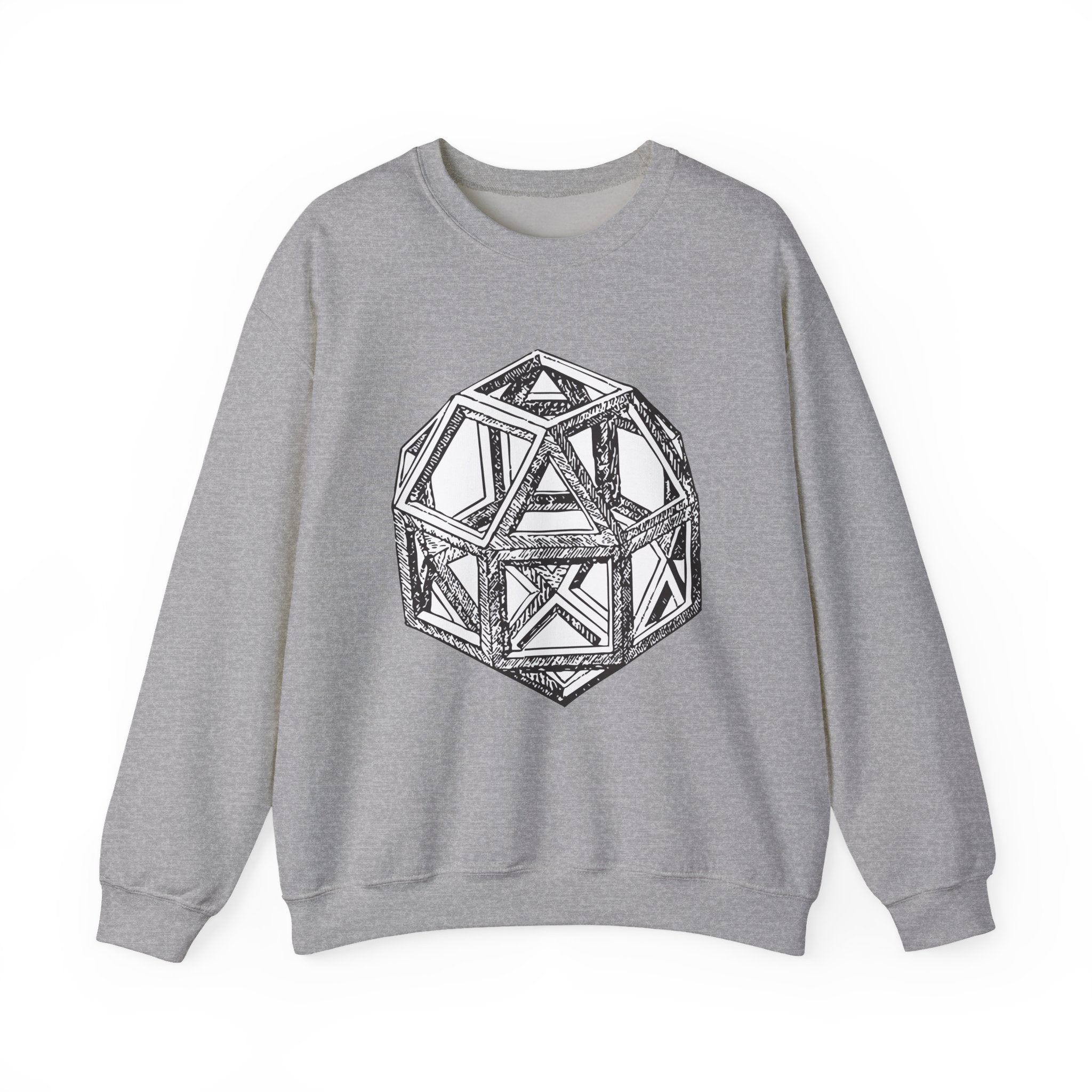 Rhombicuboctahedron Leonardo Da Vinci Sweatshirt