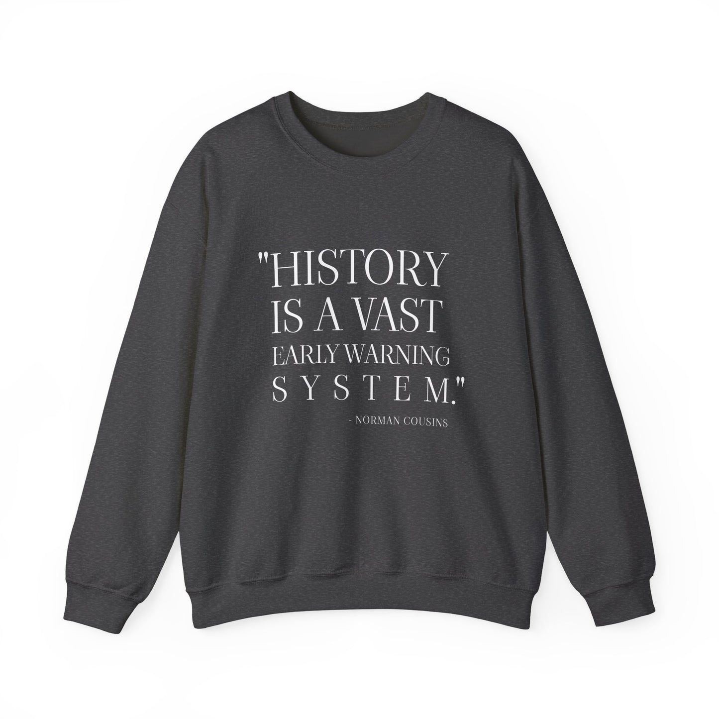 History is a vast early warning system Sweatshirt
