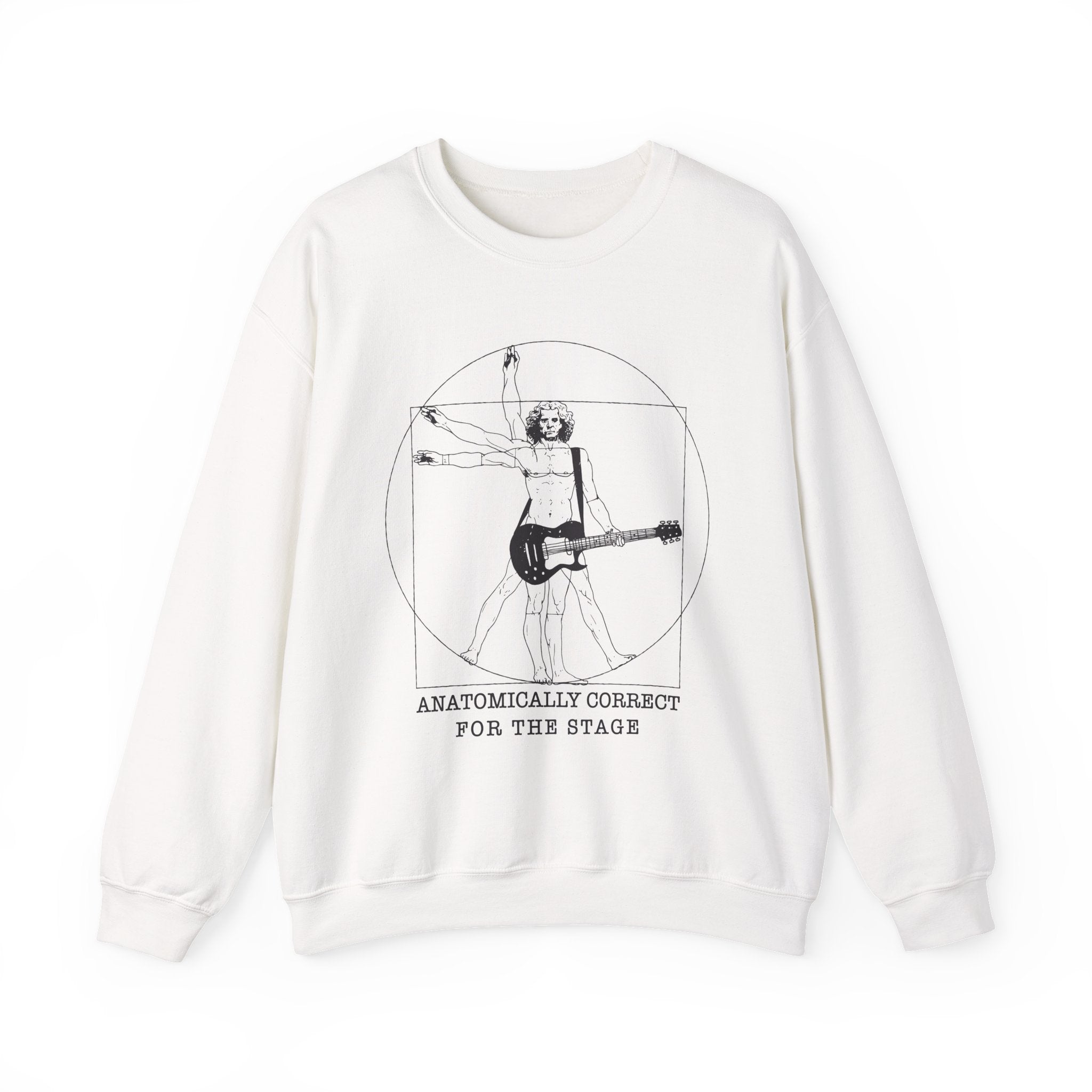 Vitruvian Man Anatomically Correct Sweatshirt
