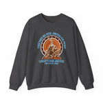 Together We Rise United For Peace Retro American Sweatshirt