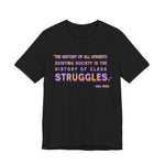 The history of all hitherto existing T-Shirt