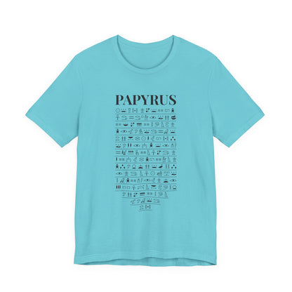 Papyrus Hieroglyph T-Shirt