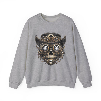 Skull Top Hat Steampunk Sweatshirt