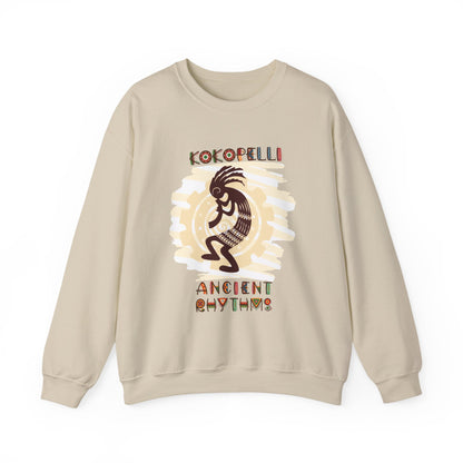 Kokopelli Where Ancient Rhythms Sweatshirt