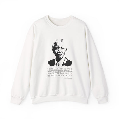 Education is the most powerful weapon Sweatshirts