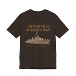 USS Johnston In Harms WayT-Shirt