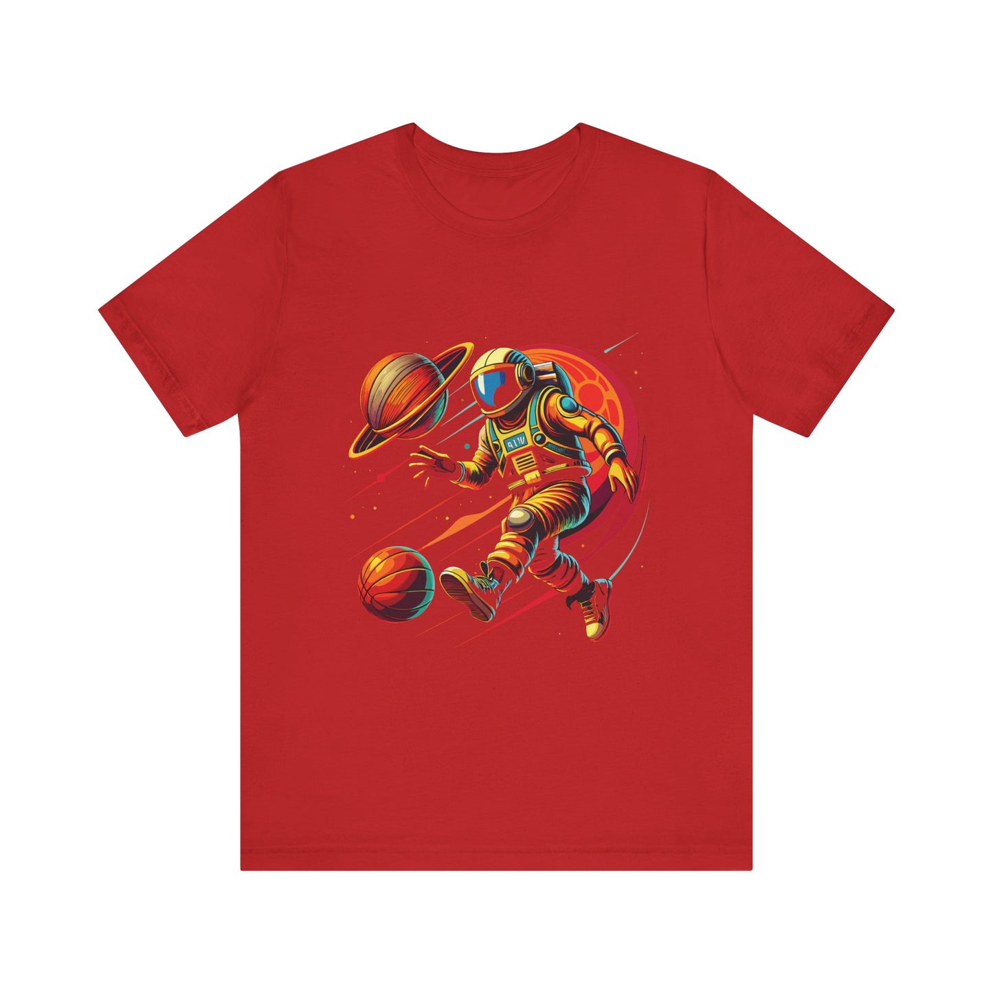 Astronaut Playing with Galaxy T-Shirt