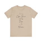 Coffee Black T-Shirt