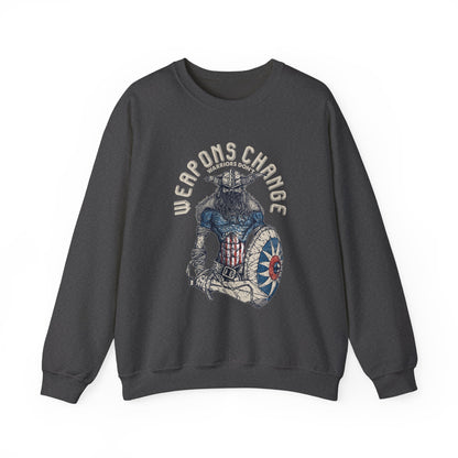 Weapons Change Warriors don't Sweatshirts