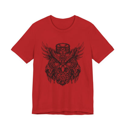 Steampunk Owl  Retro T-Shirt