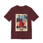 Statue Liberty Postage Stamp T-Shirt