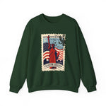 Statue Liberty Postage Stamp Sweatshirt