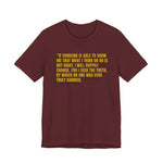 Marcus Aurelius Quote T-Shirt