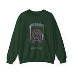 Warrior skull Ready to kill Sweatshirt