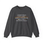 Roman Walks Into a Bar Sweatshirt