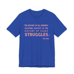 The history of all hitherto existing T-Shirt