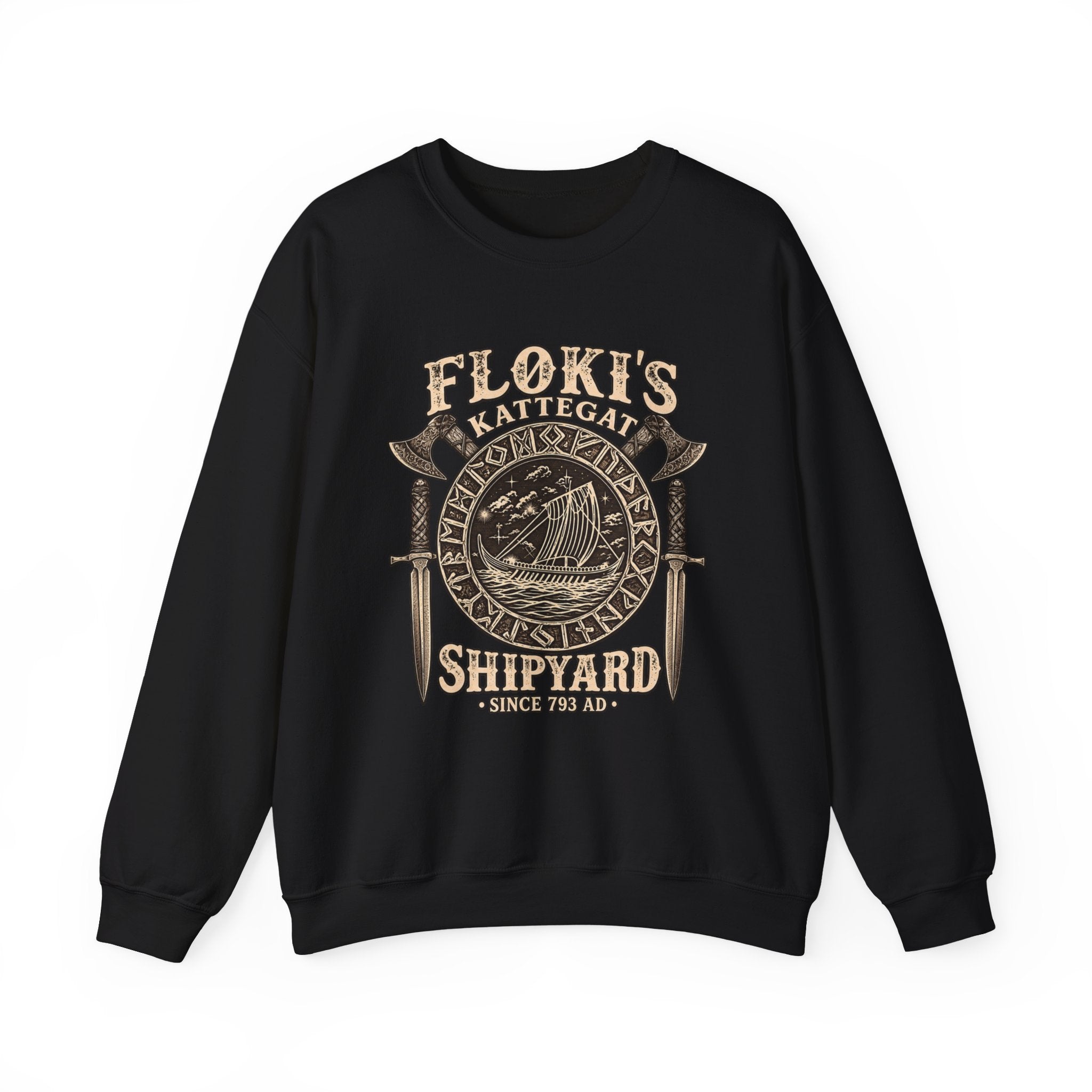 Floki's Shipyard Viking Sweatshirt