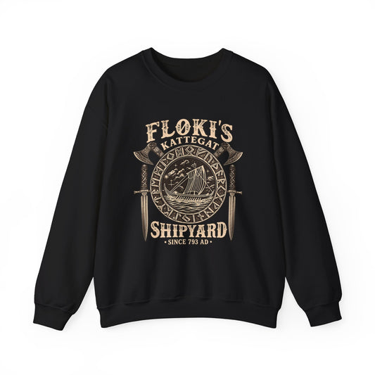 Floki's Shipyard Viking Sweatshirt