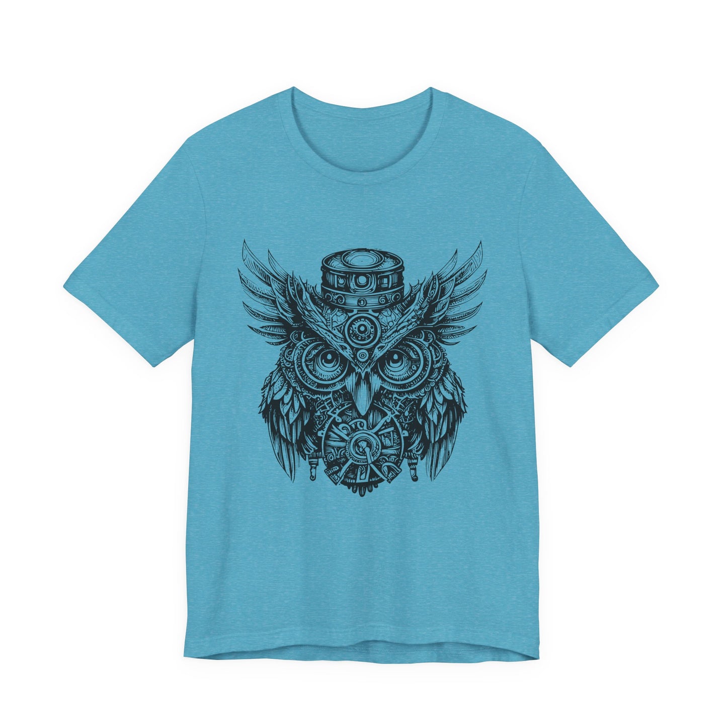 Steampunk Owl  Retro T-Shirt