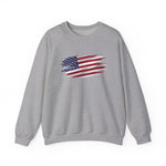 USA Flag Sweatshirt