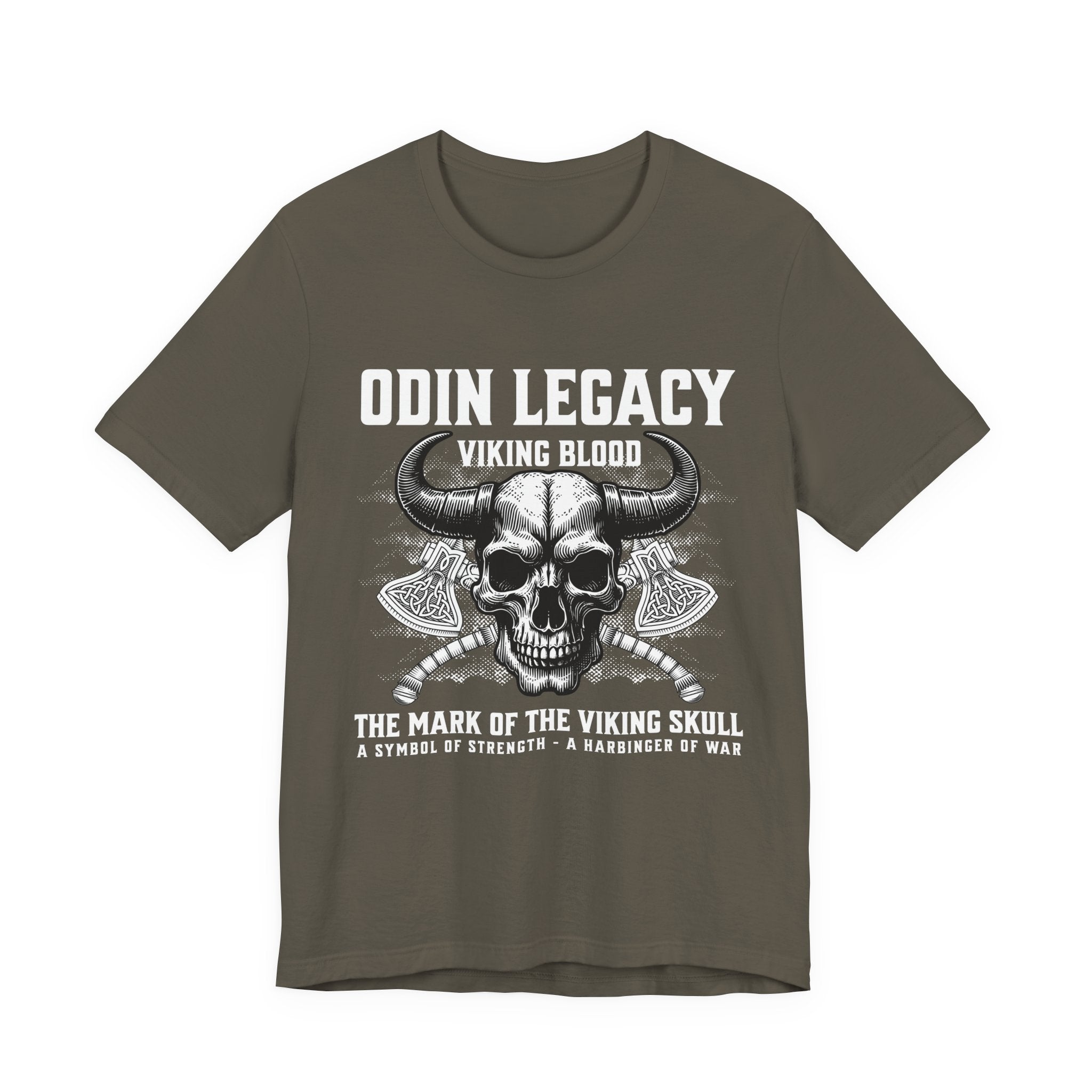 Odin Legacy Viking Skull T‑Shirt
