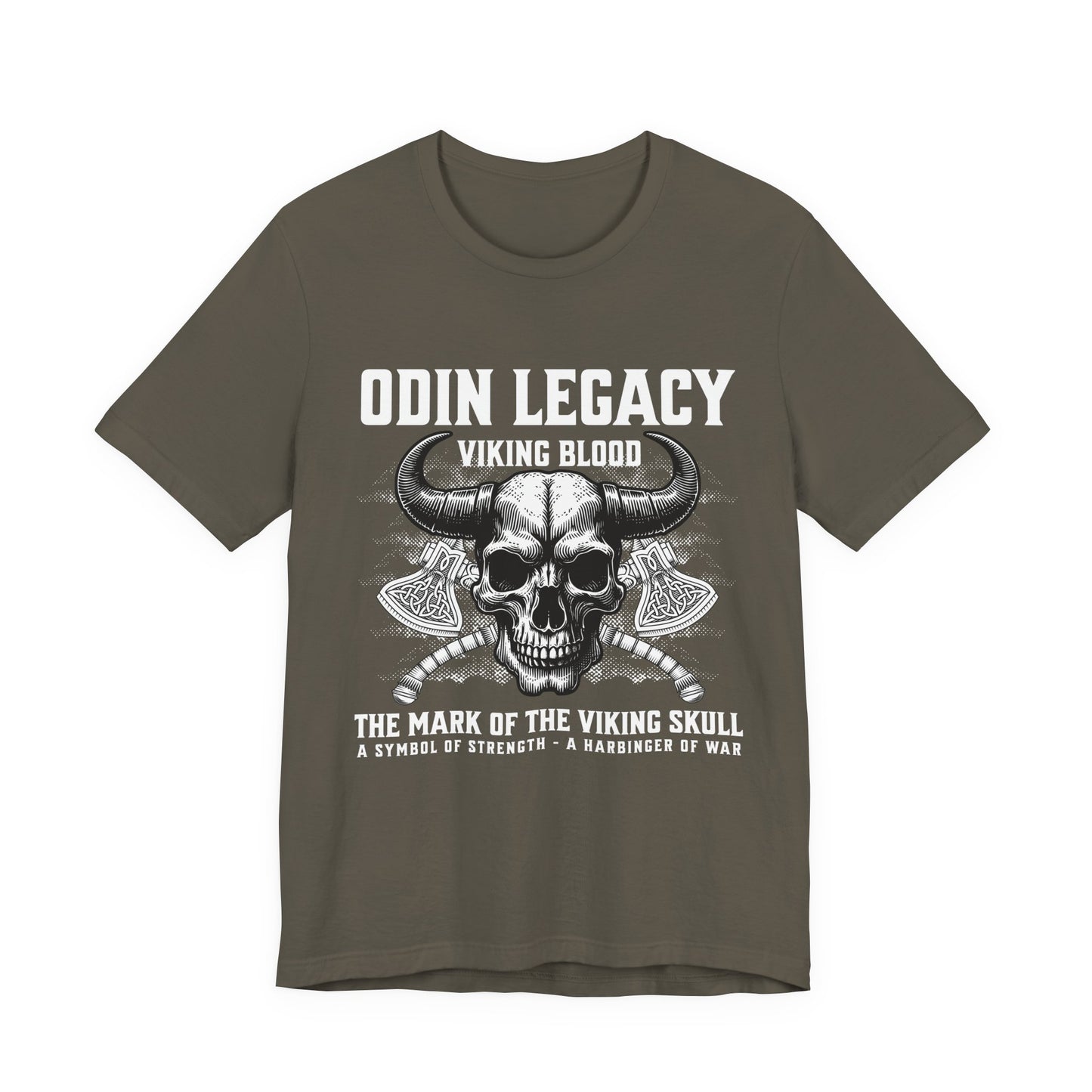 Odin Legacy Viking Skull T‑Shirt