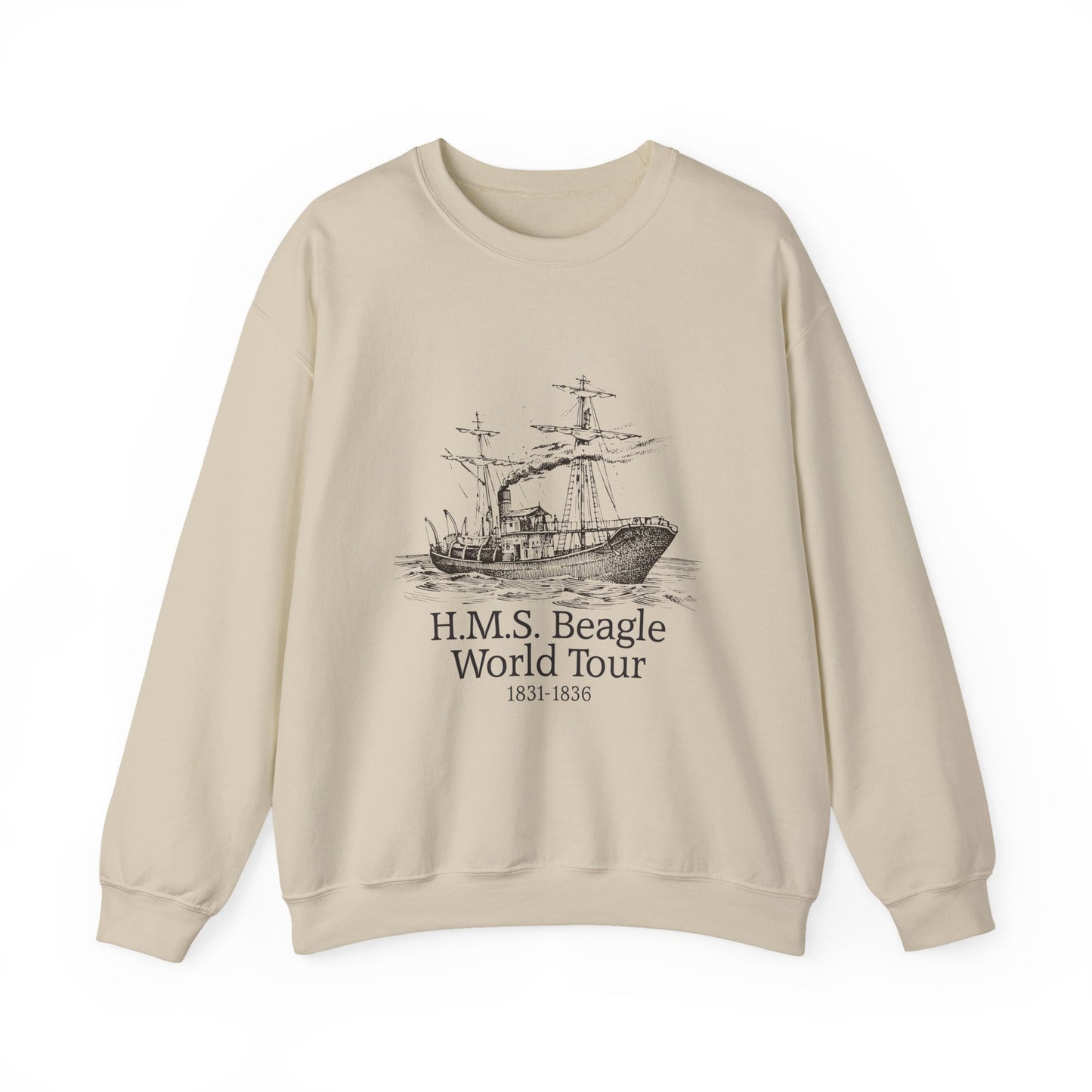 HMS beagle world tour Sweatshirt