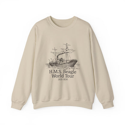HMS beagle world tour Sweatshirt