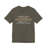 Roman Walks Into a Bar T‑Shirt