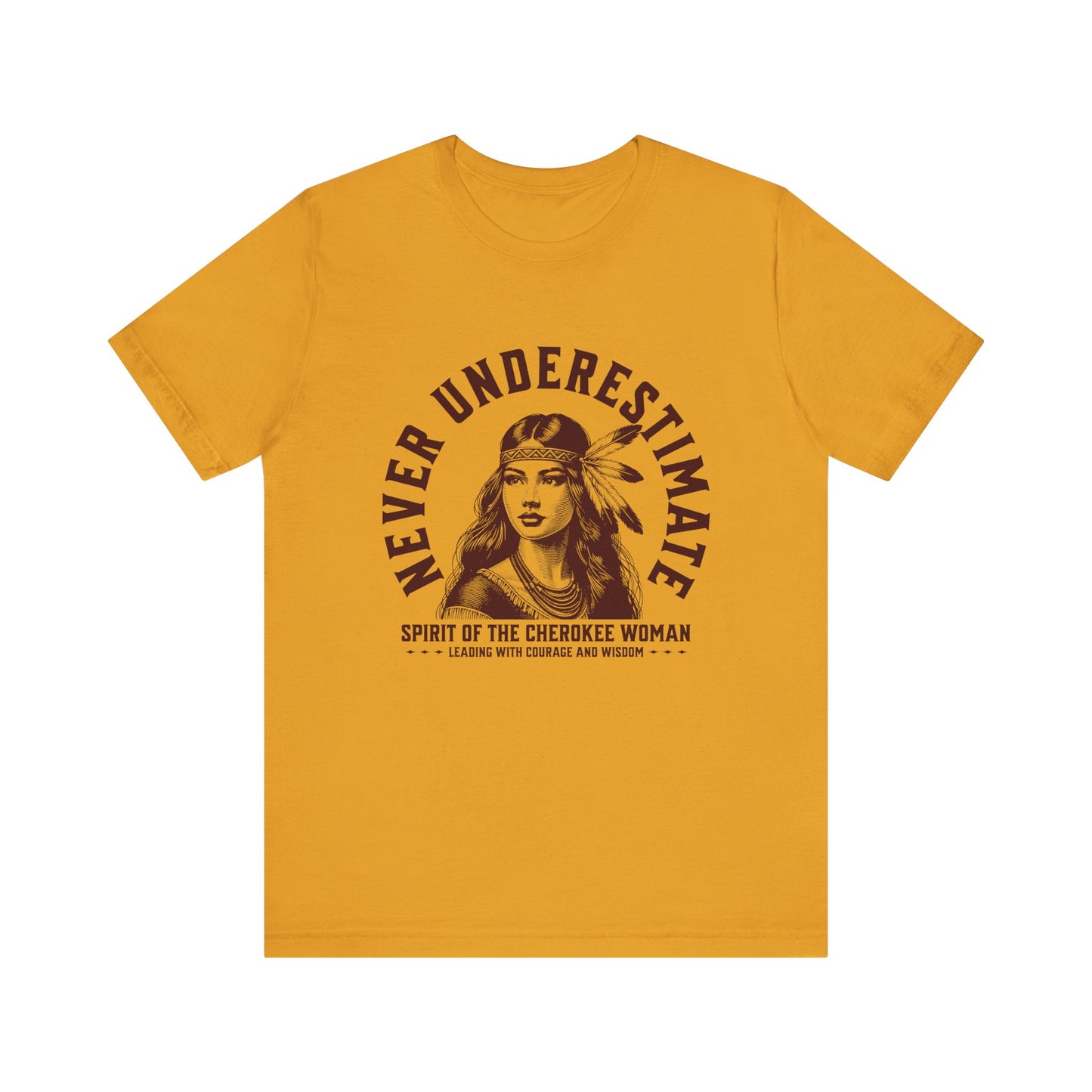 Cherokee Woman Native American T-Shirt