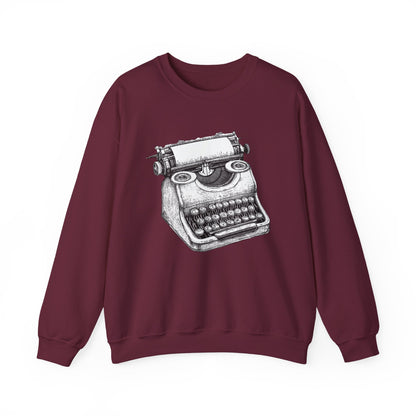Steampunk Typewriter Sweatshirt