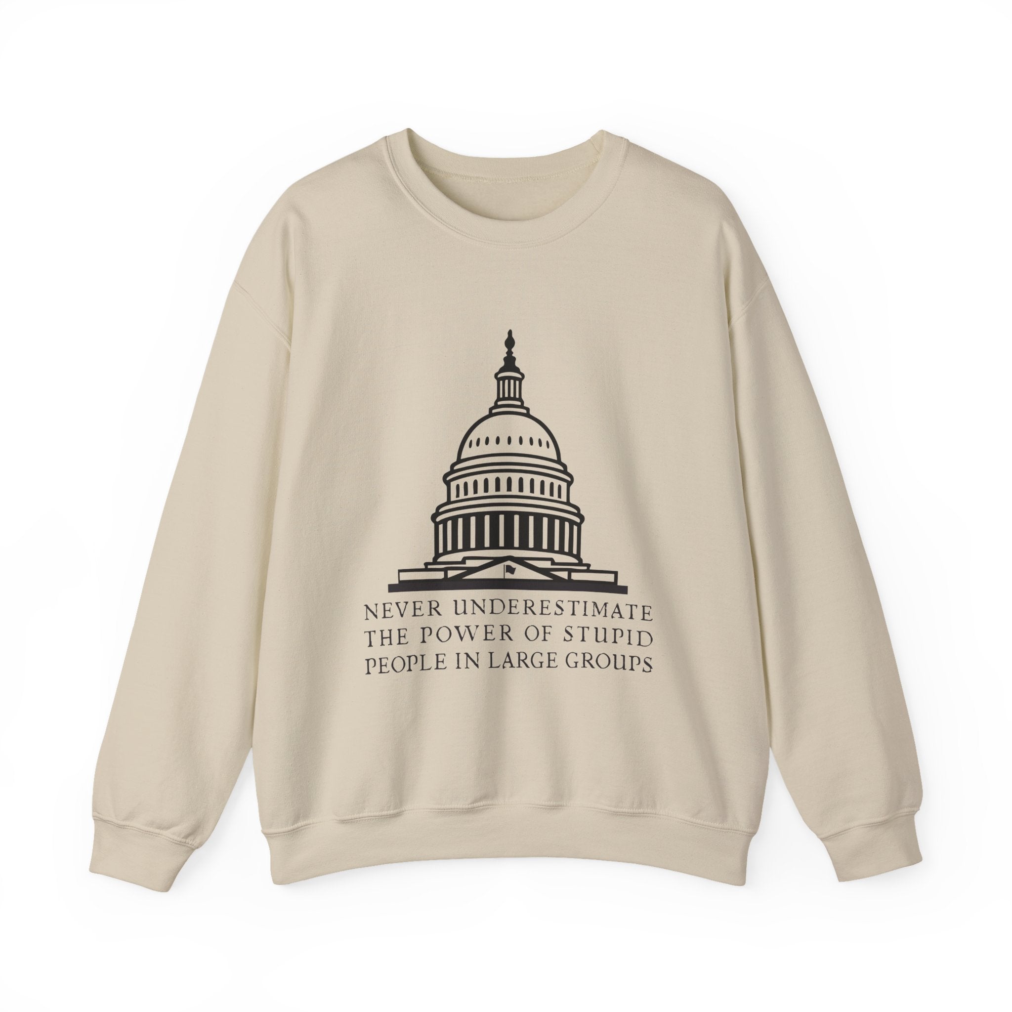 Stupid People In Large Groups Sweatshirt