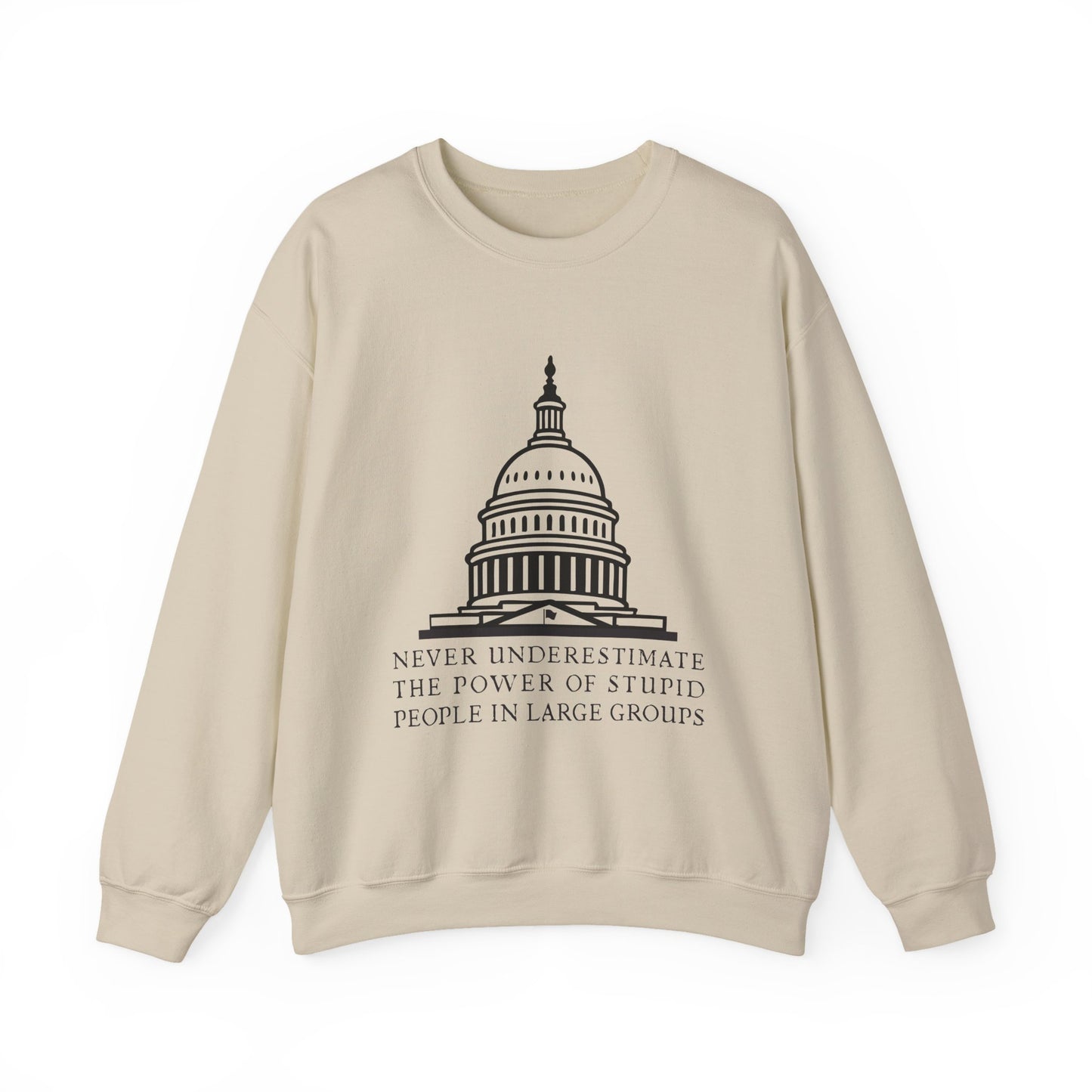 Stupid People In Large Groups Sweatshirt