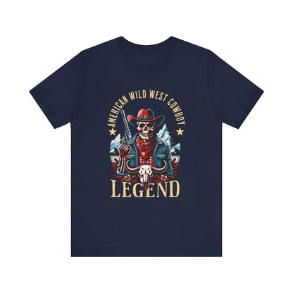 American Wild West Cowboy Legend T-Shirt