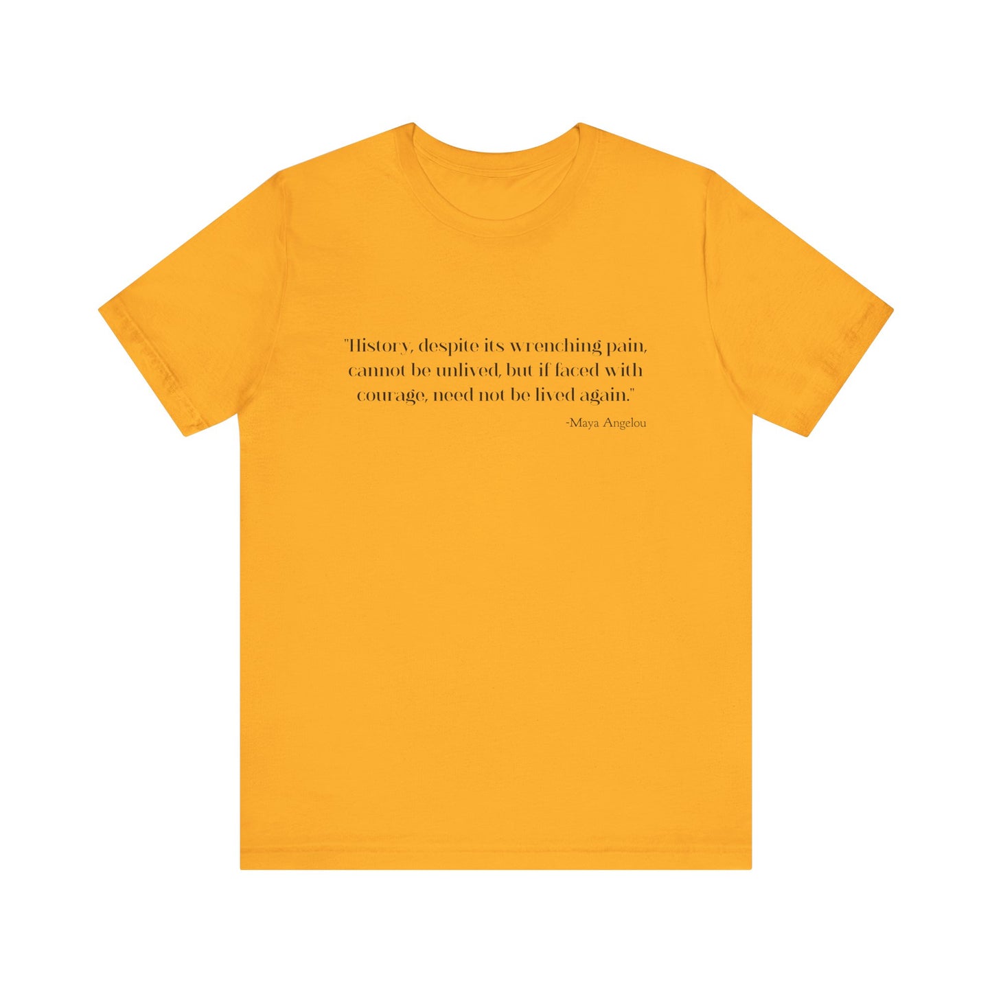 History, despite its wrenching pain T-Shirt