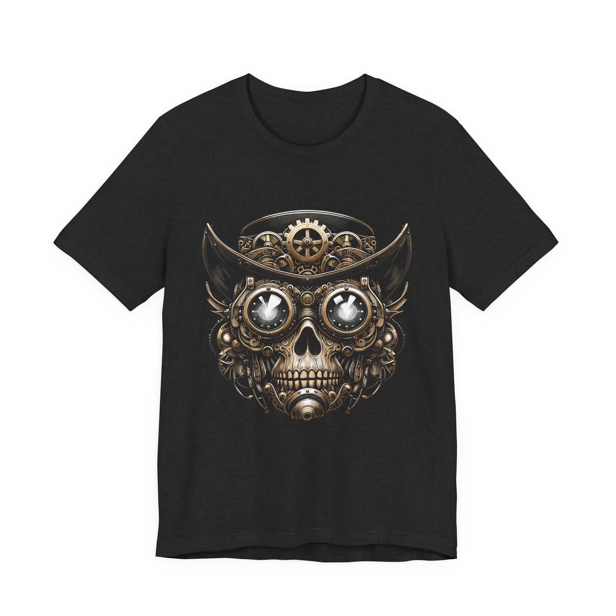 Skull Top Hat Steampunk T-Shirt