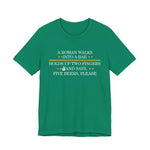 Roman Walks Into a Bar T‑Shirt