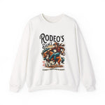 Rodeo's Dance, a Cowboy's Triump Over The Bronco Sweatshirt