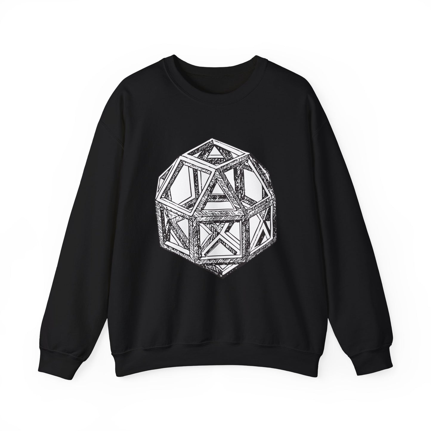 Rhombicuboctahedron Leonardo Da Vinci Sweatshirt