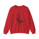 True life is lived when tiny changes occur, Leo Tolstoy Sweatshirt