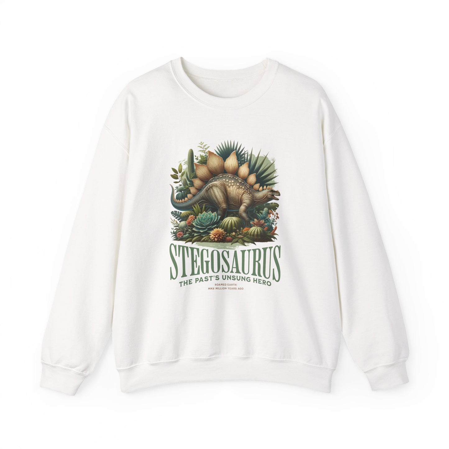 Stegosaurus Dinosaur Prehistoric Nature Animal Sweatshirt