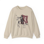 Medieval Knight Warrior Maiden Sweatshirt