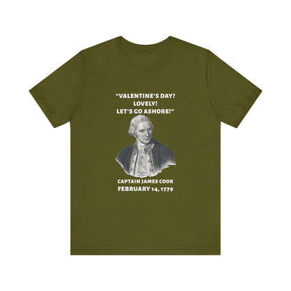 Captain Cook Valentine T-Shirt