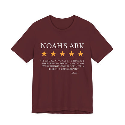 Noah’s Ark Review by a Lion T-Shirt