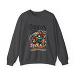 Rodeo's Dance, a Cowboy's Triump Over The Bronco Sweatshirt